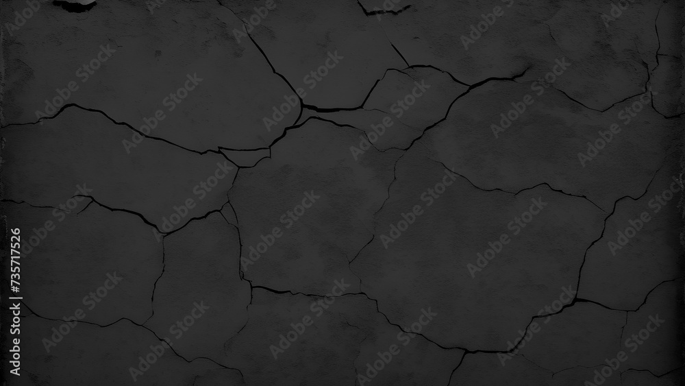 Black Background Texture for any Graphic Design work, Dark Texture Background. Black stylish Texture art wallpaper for desktop. minimalist designs and sophisticated add depth  to your design works - obrazy, fototapety, plakaty 