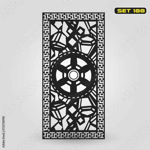 Stunning Outdoor Laser Cutting Designs Floral Laser-Cut