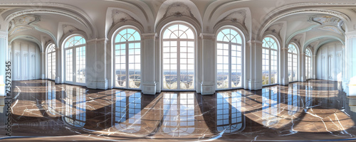 detail of an church 360 panorama
