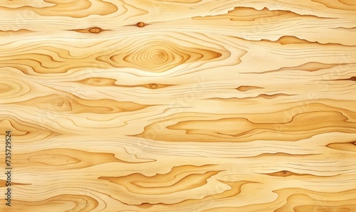 Natural birch plywood texture background