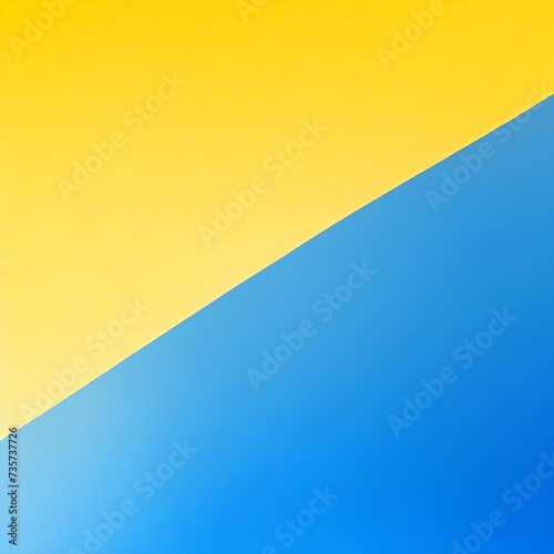 blue yellow color banner background