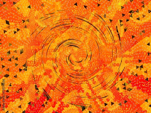 abstract orange background