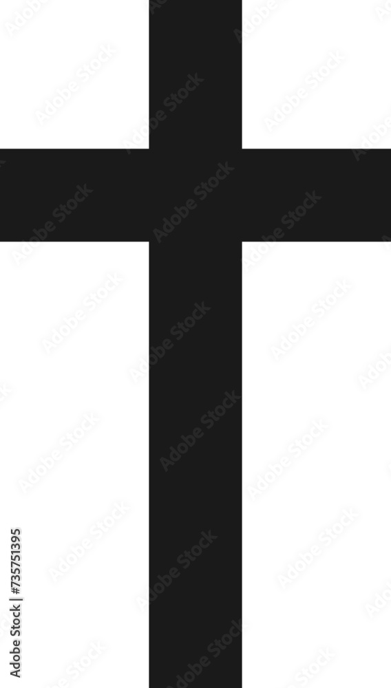 Christian cross icon Christian cross icon