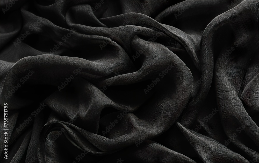 Obraz premium black silk background