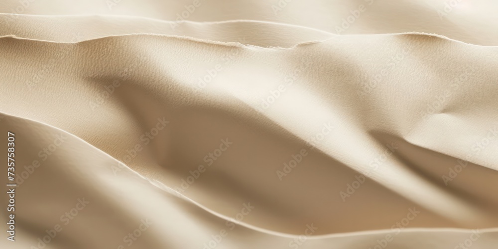 Fototapeta premium Soft gold and beige Kraft Paper texture background with light, subtle hues, tranquil and calming aesthetic