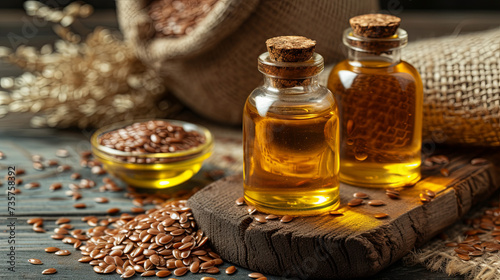 Linseed oil, alternatively recognized as flaxseed oil, is an oil with a color range from clear to yellowish, derived from the dried and matured seeds of the flax plant.