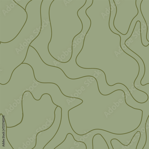 Cream .Greens ,Beige colours natural colour ,seamless pattern ,prints background (ID: 735760341)