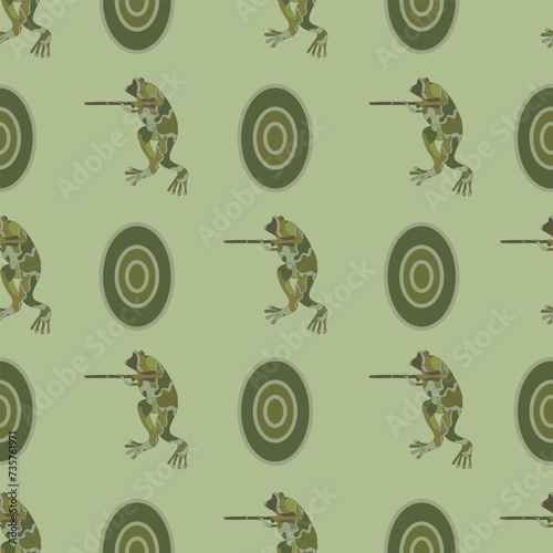 Cream .Greens ,Beige colours natural colour ,seamless pattern ,prints background (ID: 735761971)