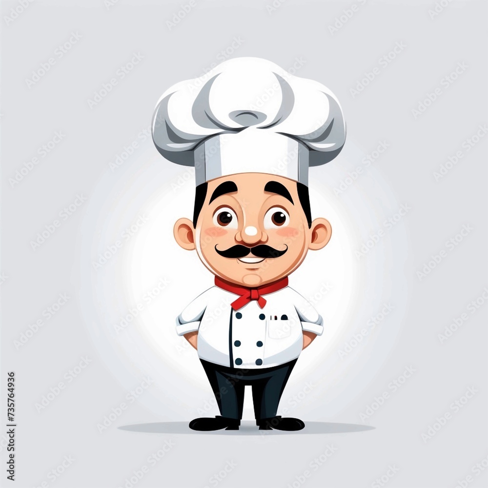vector chef character design vector chef character design