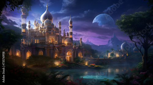 The Arabian night fairy tale