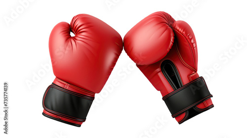 boxing gloves isolated on transparent background © vie_art