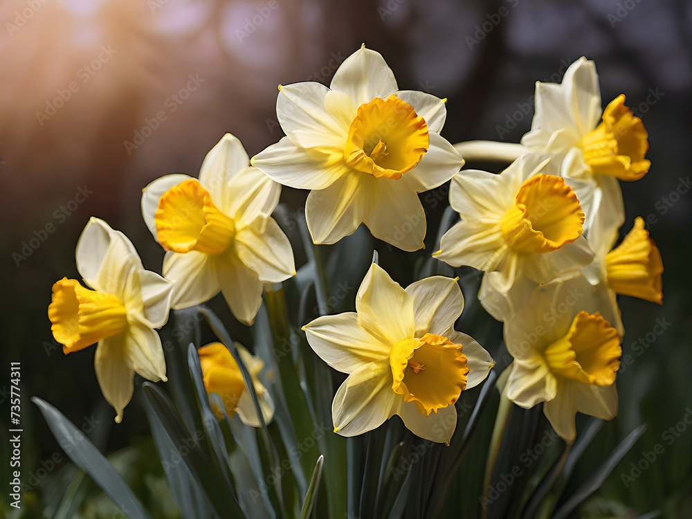 Daffodils are known for blooming in early to late spring, depending on the variety and local climate conditions. AI Generated Daffodils are known for blooming in early to late spring, depending on the variety and local climate conditions. AI Generated