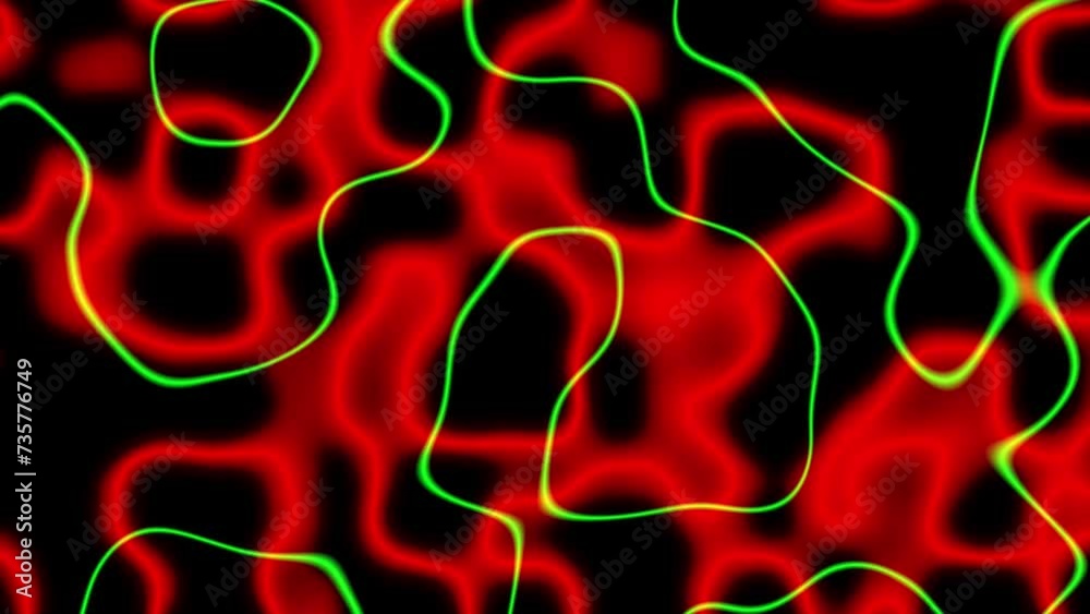 abstract red, yellow and black background with waves 4k loop, wavy lines motion abstract red, yellow and black background with waves 4k loop, wavy lines motion