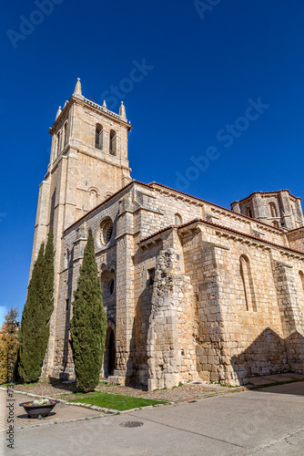 Church of Santa María la Mayor of Villamuriel de Cerrato (13th century). Palencia, Castile and Leon, Spain. photo
