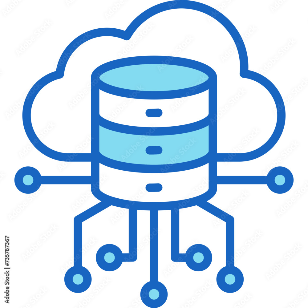 Cloud Computing Icon Cloud Computing Icon