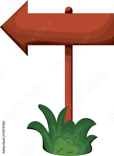 Wooden Markers Illustration