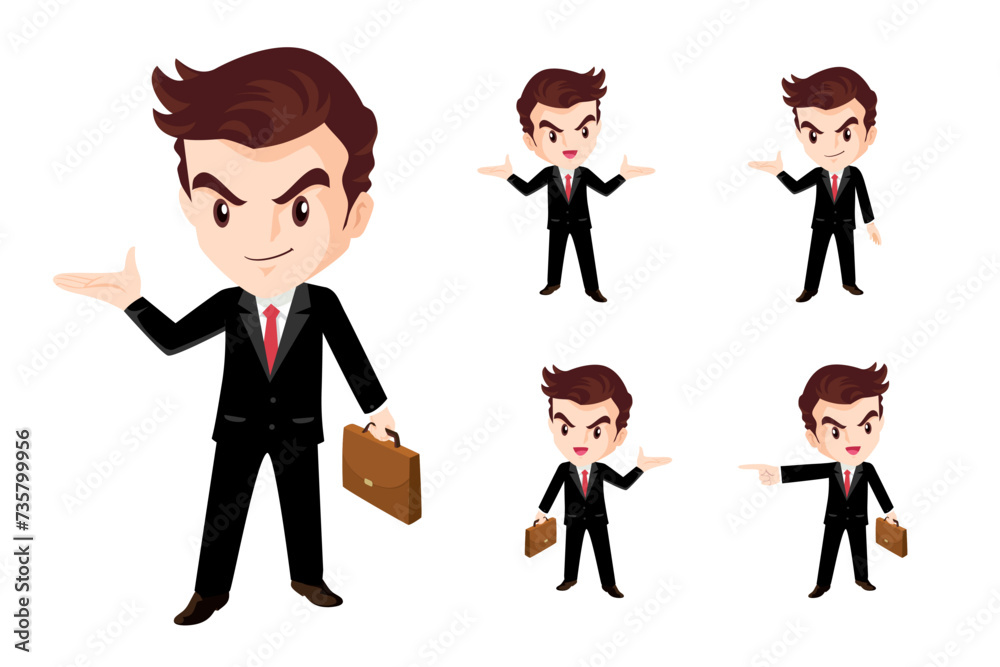 business man character 05 business man character 05