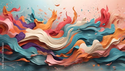 PSD abstract background design photo
