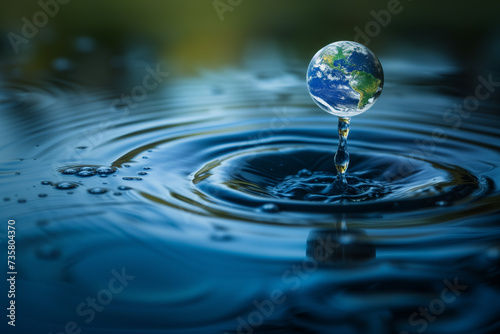 World water day concept.