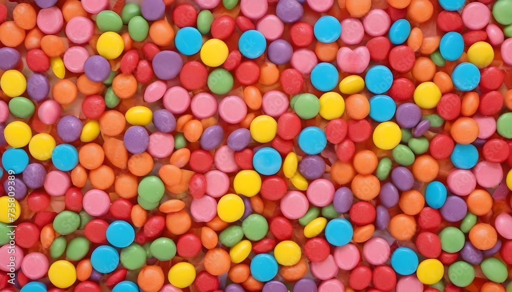 Hard colorful sugar candies background Hard colorful sugar candies background