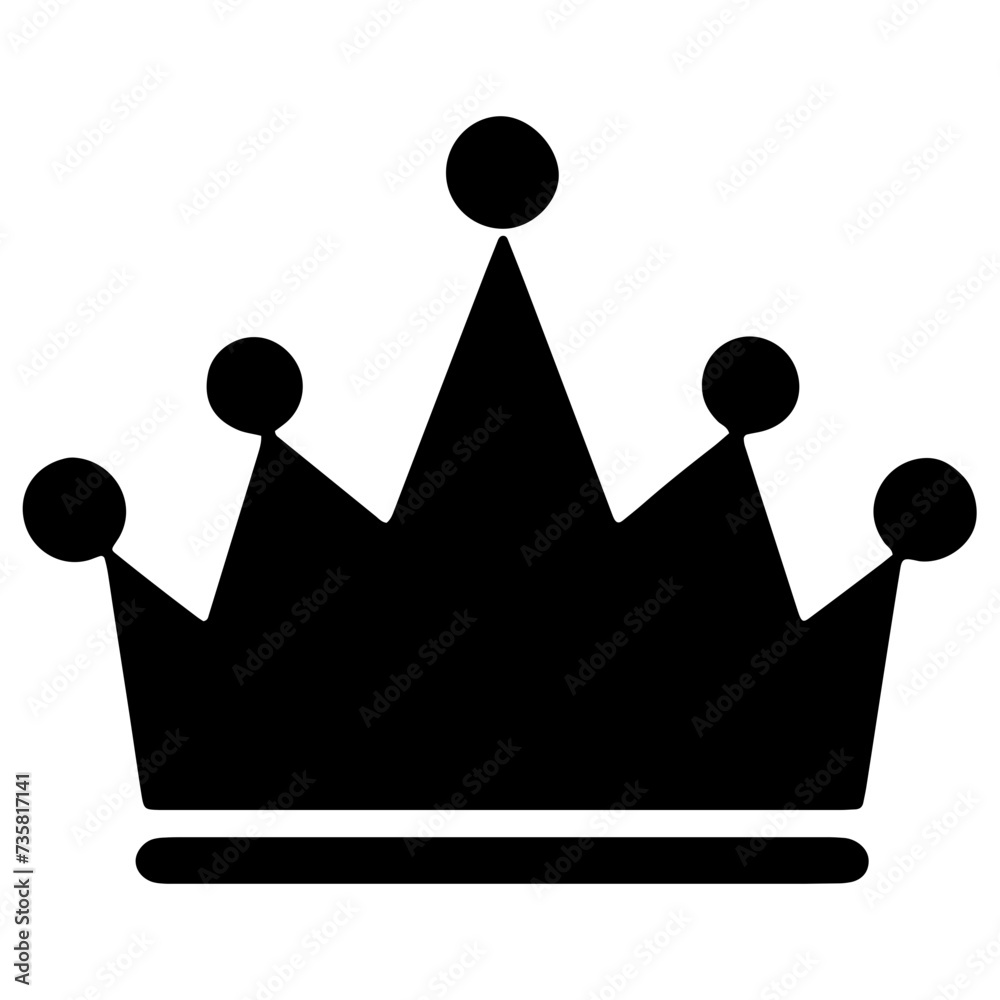 Hand down king or queen crown sketch, fellow crowned tiara, beautiful diadem and luxurious decals vector illustration Hand down king or queen crown sketch, fellow crowned tiara, beautiful diadem and luxurious decals vector illustration