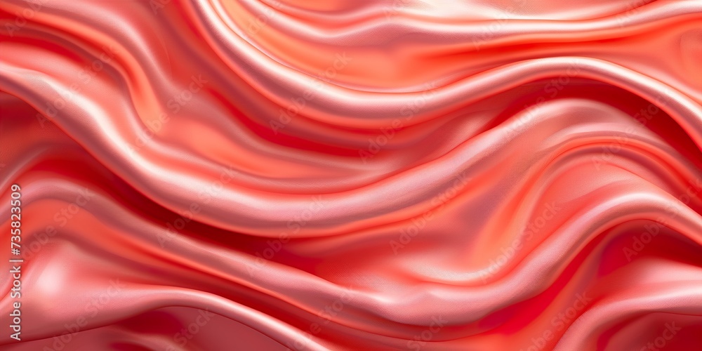Obraz premium red satin background