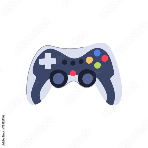 control gamepad cartoon vector illustration