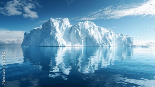 Arctic Explorer Among Icebergs © Custom Media