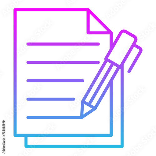 Writing Icon