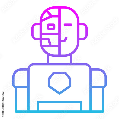 Cyborg Icon