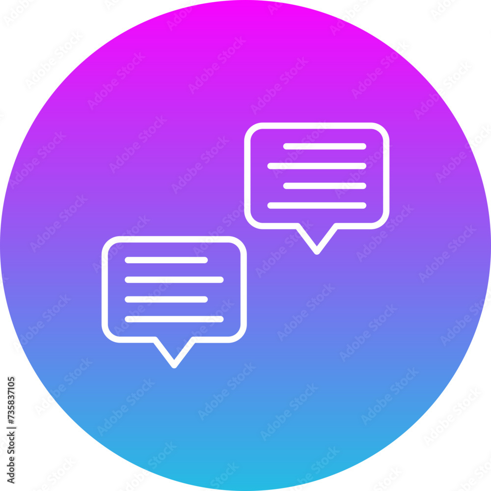 Speech bubble Icon Speech bubble Icon