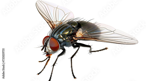 photo of a fly on a transparent background