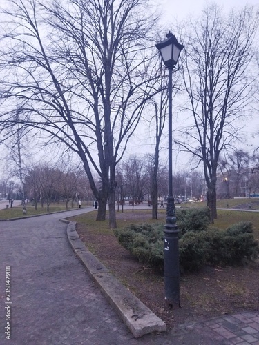 railway in the park