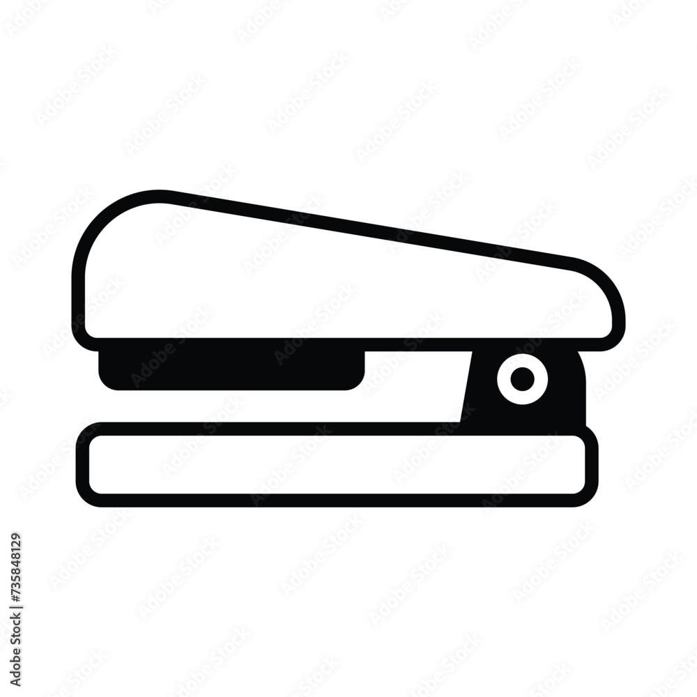 Stapler icon vector stock illustration. Stapler icon vector stock illustration.