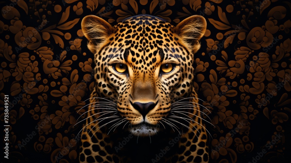 Naklejka premium Discover exquisite and unique animal print patterns: high-quality adobe stock images for your creative projects