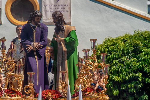 Jesús ante caifás, hermandad de San Gonzalo, semana santa de Sevilla	 photo
