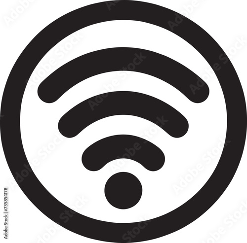 Wi Fi Signal Icon vector