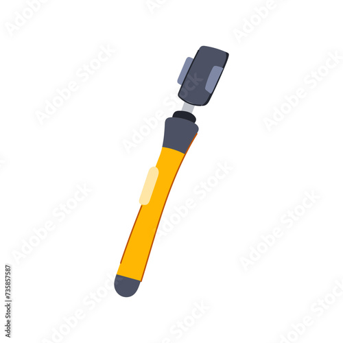 picture selfie stick cartoon vector illustration