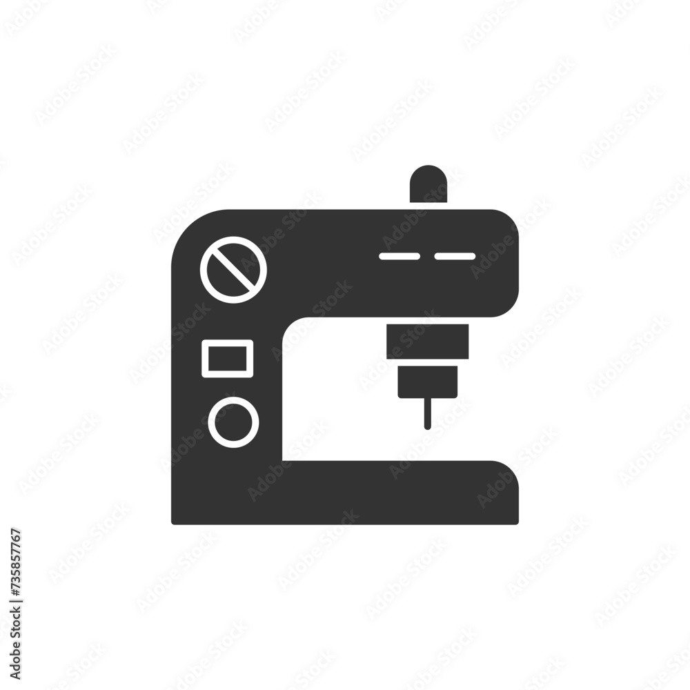 Sewing machine icon. Symbol modern, simple, vector, icon for website design, mobile app, ui. Vector Illustration