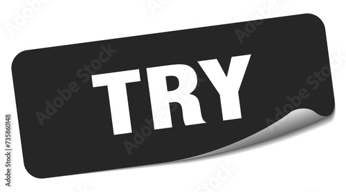 try sticker. try label