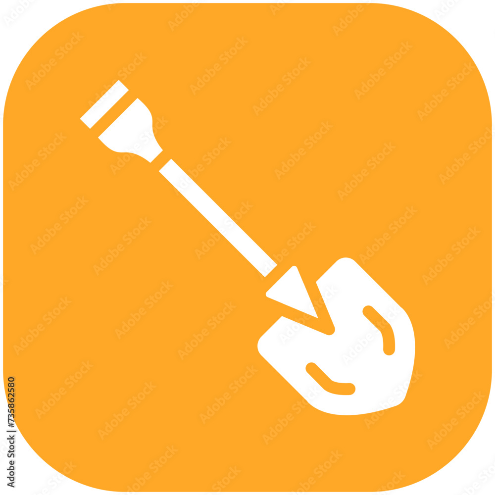 Shovel vector icon illustration of Tools iconset. Shovel vector icon illustration of Tools iconset.
