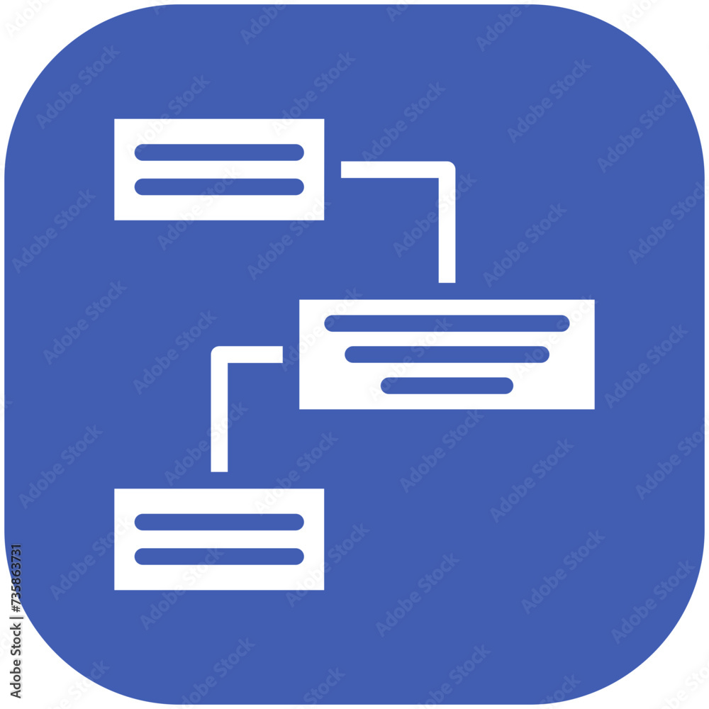 Roadmap vector icon illustration of Project Management iconset. Roadmap vector icon illustration of Project Management iconset.