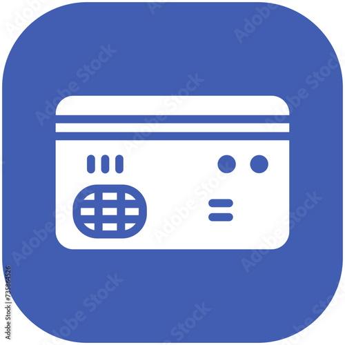 Credit Card vector icon illustration of Shopping and Ecommerce iconset.