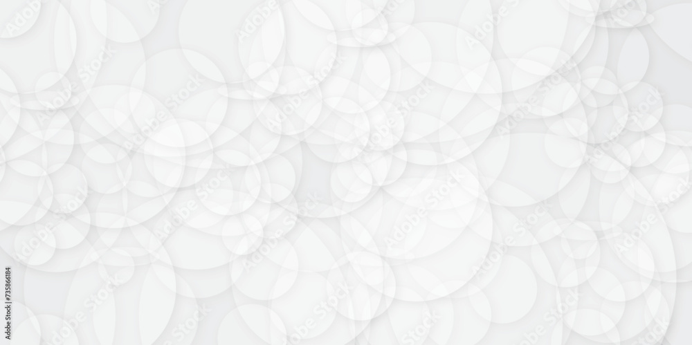 Abstract white and gray blur bokeh lights for background. abstract white modern transparency circle presentation background. texture background with abstract circles of different sizes. Abstract white and gray blur bokeh lights for background. abstract white modern transparency circle presentation background. texture background with abstract circles of different sizes.