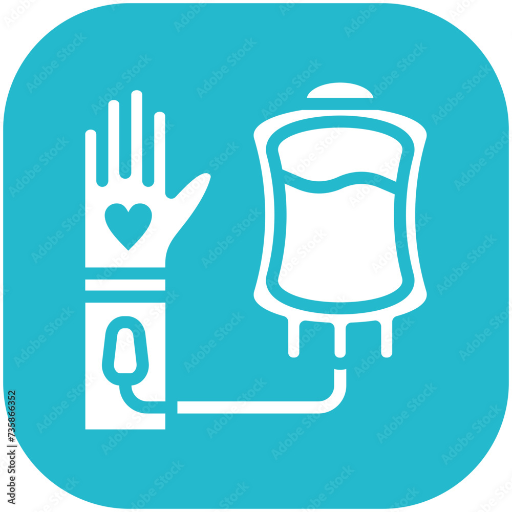 Blood Donation vector icon illustration of Donations iconset. Blood Donation vector icon illustration of Donations iconset.