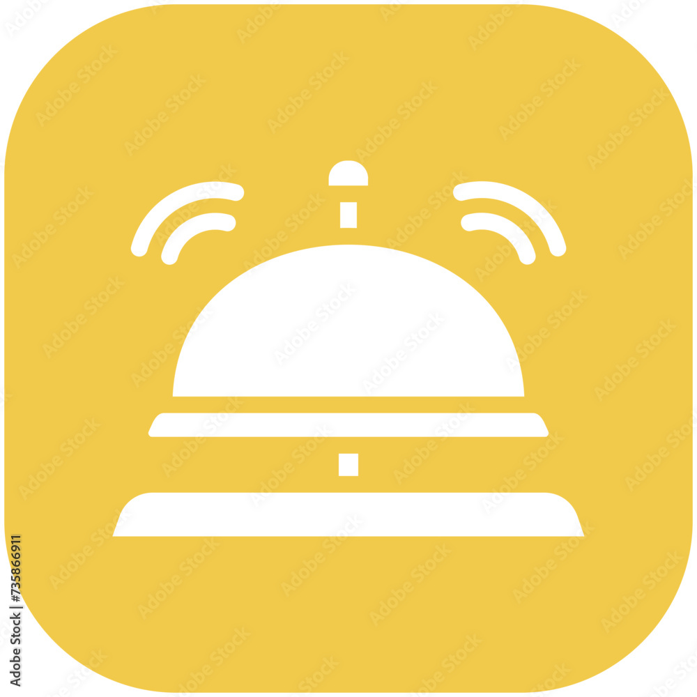 Ring Bell vector icon illustration of Time and Date iconset. Ring Bell vector icon illustration of Time and Date iconset.