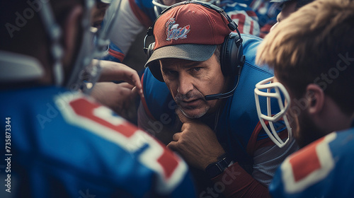 Brotherhood Forged in Sweat and Spirit: Coach's Speech Unites Team for Glory, generative AI