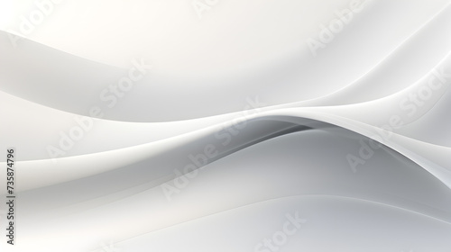 Shiny white and gray background with wavy lines,, White background wallpaper for computer