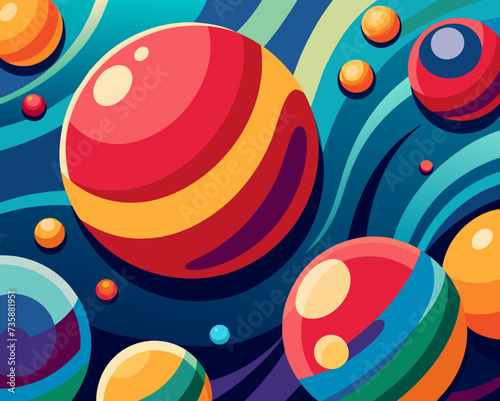 abstract background geometric futuristic colorful beautiful amazing unreal bright figurative