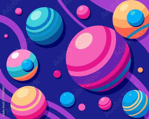 abstract background geometric futuristic colorful beautiful amazing unreal bright figurative